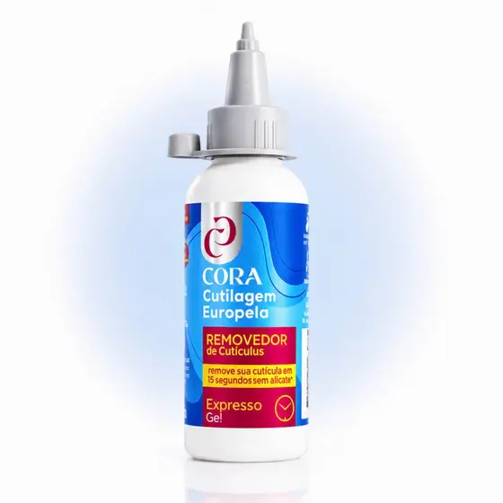 Gel Removedor De Cutículas Cora 100ml 15s Sem Alicate rápido