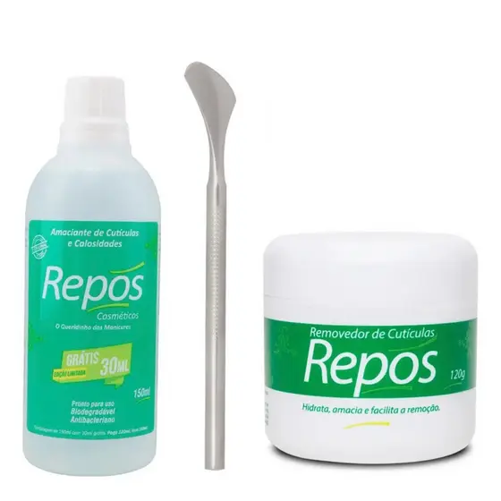 Kit Spa Dos Pés Completo Repos Profissional Remove Calos