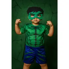 FANTASIA INFANTIL HULK MENINOS ANIVERÁRIOS FESTAS CARNAVAL