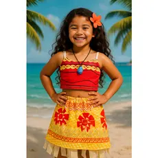 FANTASIA INFANTIL MOANA MENINAS ANIVERÁRIOS FESTAS CARNAVAL