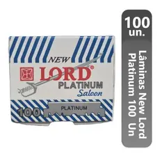 Lamina De Barbear Lord Platinum Meia C/100