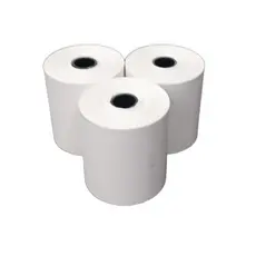 30 Rolos Bobina Térmica 57x40 Branca | Relógio Eletrônico de Ponto, Máquinas de Senha, Calculadoras