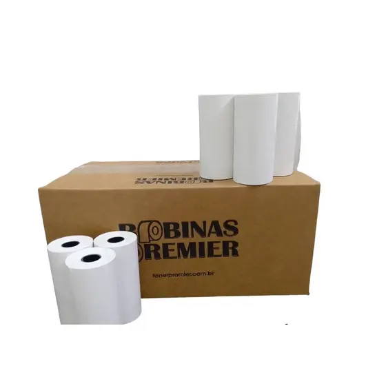 30 Rolos Bobina Térmica 80x20 Branca | Portátil TM-P80, Datecs DPP-350, Impressoras Móveis, Mobile