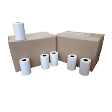 60 Rolos Bobina Térmica 57x16 Branca | Maquininhas de cartão,  Relógios Ponto -- Bobinas Premier