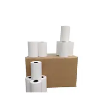 60 Rolos Bobina Térmica 57x18 Branca para Maquininha de Cartão | Bobinas Premier
