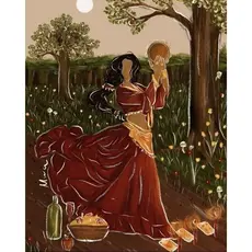 Quadro Decorativo Pombagira Cigana com Pandeiro Pomba gira,pombogira, Entidade Umbanda e Candomblé Pomba gira,pombogira,