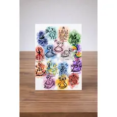 Quadro Decorativo Maria Navalha Preto e Branco