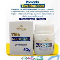 pomada clareadora tira manchas natty Unidade