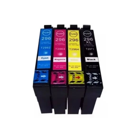 Kit 4 Cartuchos 296 T296 Xp-231 Xp-241 Xp431 Rende 4x Mais Promoção!!!!!!