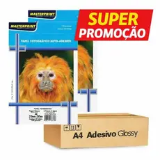 Papel Fotográfico Adesivo 130G Glossy 600 Folhas A4 MASTERPRINT (PAPEL ADESIVO) Promoção!!!!!!!!!!!!
