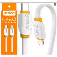 Cabo Carregador Rápido Turbo 27w Tipo-c Para IOS/Lightning Original