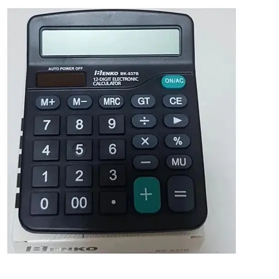 A-II Calculadora de mão, carregamento solar, Mesa, Escritorio Calculadora Ideal para estudo e escritório.