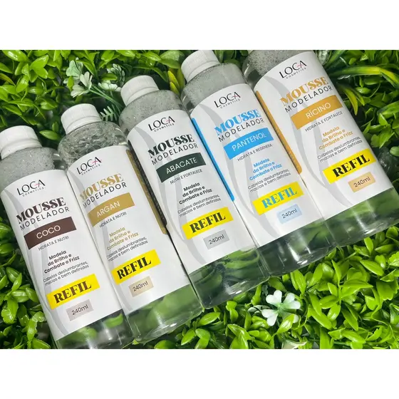 Refil de Mousse Modelador Profissional - Loca Cosmetics - 240ml