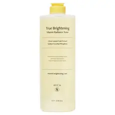 AVCA True Brightening Vitamin Glow Toner 1000ml Facial Hidratante Cuidados Com A Umidade Diária Tamanho Granel