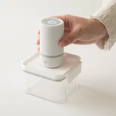 Conjunto De 5 Peças De Recipiente De Armazenamento De Alimentos A Vácuo 88GROS Com Bomba De Elétrica