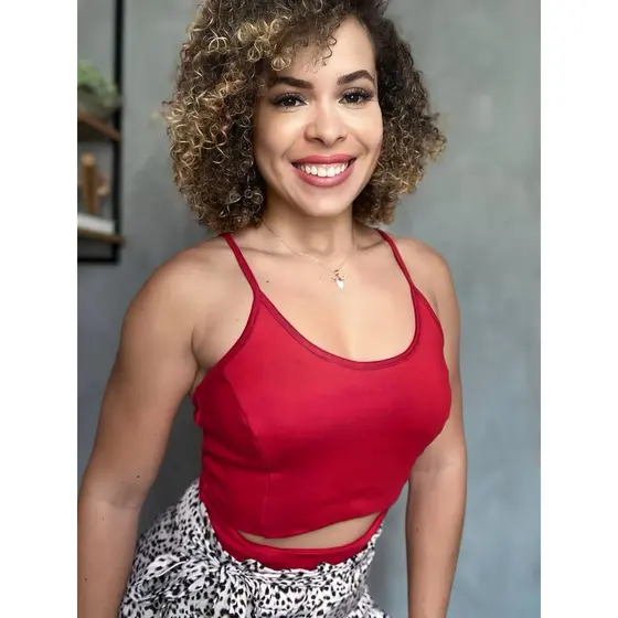 Blusa Decote Frontal