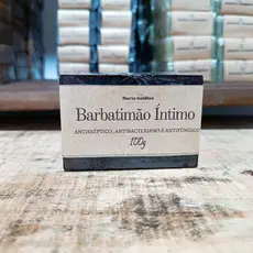 Kit 3 Sabonetes Barbatimão e Açafrão Intimo e Depilatório natural