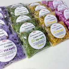 Escalda Pés Relaxante Spa dos Pés Lavanda Camomila Alecrim Capim Limão