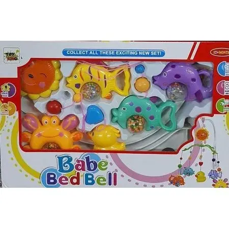 Móbile Musical Giratório para Berço Peixe