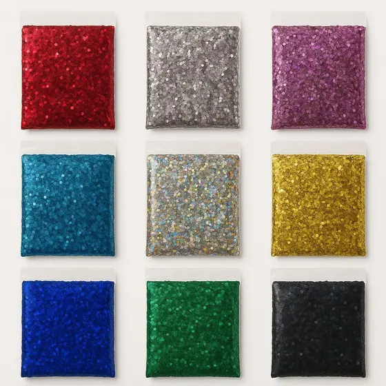 100g Mini Confete Holográfico para balão bubble Festas 3mm