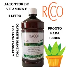 Racco Suplemento Pronto para Beber IOS Aloe Life 1 Litro Envio Imediato