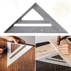 Esquadro Rpido Tipo Swanson Marceneiro	Carpinteiro Triangulo7 Polegadas 15690