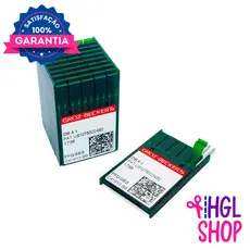 Agulha Reta Cabo Fino Industrial DBX1 Groz Beckert p/ Máquina de Costura Industrial