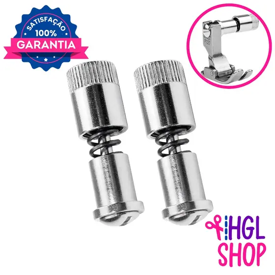 Parafuso Engate Rápido p/ Troca Rápida de Calcador Máquina Reta Industrial Troca Rápida