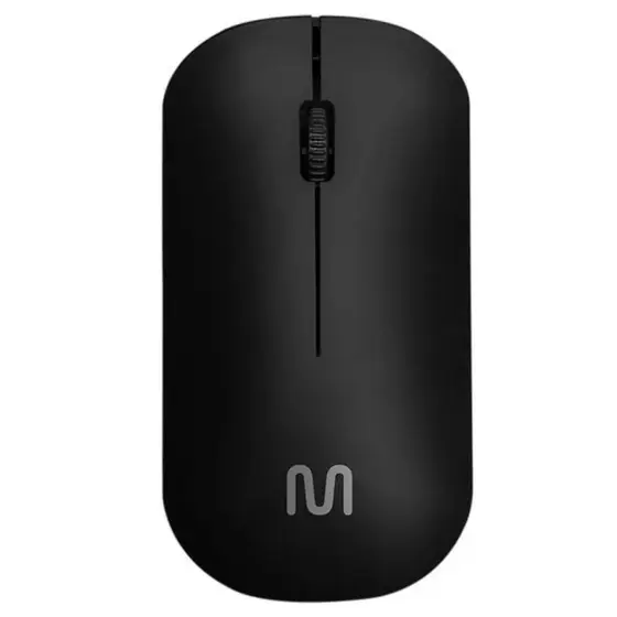 Mouse Sem Fio Preto Slim Box USB 1200DPI 3 Botões MO307 - Multi