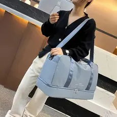 Bolsa Mala Para Viagem Academia De Grande Capacidade De Camada Dupla-Lolita