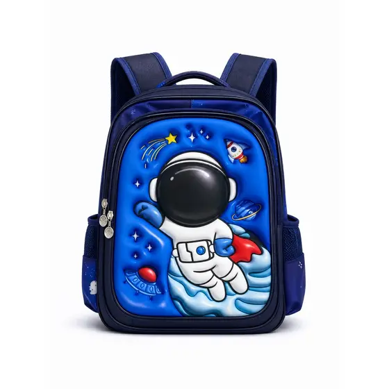 Mochila Escolar 3D Estampado Fosco Infantil Bolsa Menino Grande