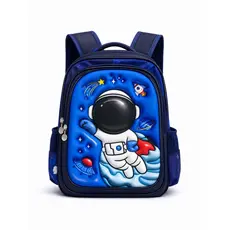 Mochila Escolar 3D Estampado Fosco Infantil Bolsa Menino Grande