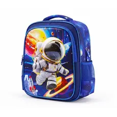 Mochila Escolar Estampado Liso Infantil Bolsa Menino Médio Para 3 a 6 anos