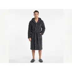 Ropão de Frio com Capuz Unissex - Plush Premium Textura Alto Relevo