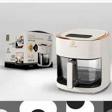 Air Fryer 4,5L Fritadeira Elétrica Sem Óleo Saudável Forno Elétrico Air Fryer 110V Casa Prestige