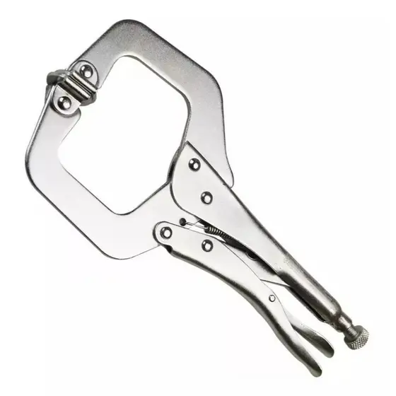 Alicates De Pressão Profissional Tipo C 10'' 250mm Com Ajuste