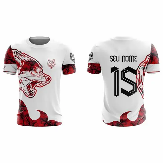 camisa interclasse lobo personalizada 240