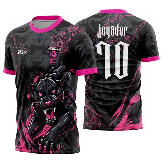 Camisa interclasse pantera personalizavel modelo 772