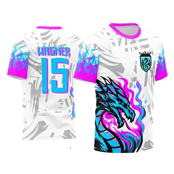 camisa interclasse personalizada com nome e numero 224