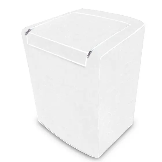Capa para Máquina de Lavar Floral Couronil Lavadora Electrolux Brastemp Consul + Saquinho Protetor P