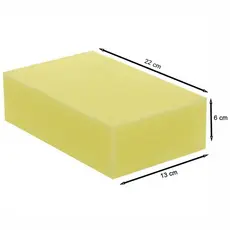 Bloco de Espuma Multiuso Espuma de Limpeza, Esponja Multiuso, Bloco de Espuma lavar carro, Pedreiro, Rejunte, Azulejo.