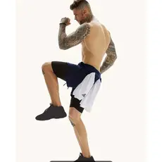 Short Masculina 2 em 1 Bermuda Academia e Treino