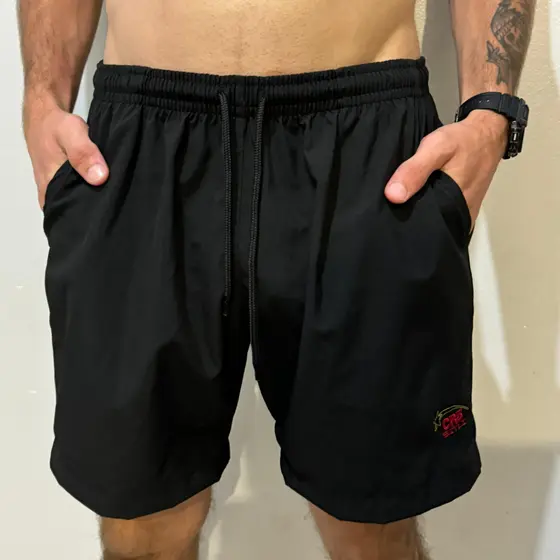 SHORT TACTEL MASCULINO COM ELASTANO BERMUDA BÁSICA DIA A DIA PRAIA E TREINO