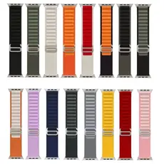 Pulseira Alpine Loop Nylon Ajustável para Smartwatch 38 40 41 42 44 45 49mm Estilo Esportivo
