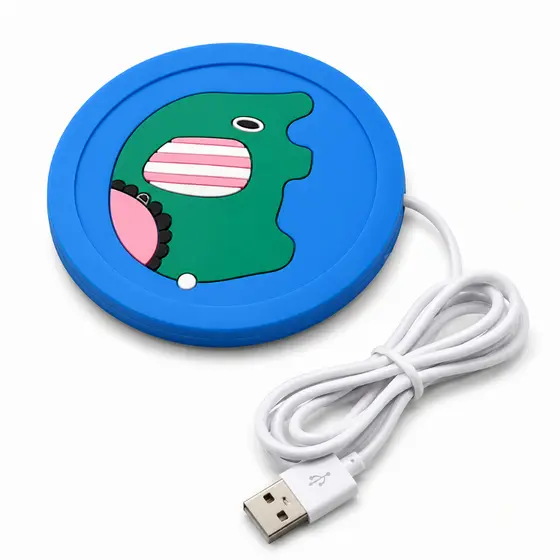 Aquecedor de Caneca USB Silicone Antiderrapante para Mesa
