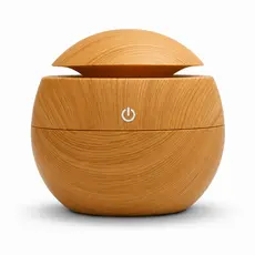 Umidificador de Ar Difusor de Aromas USB LED Colorido Aromaterapia Portátil