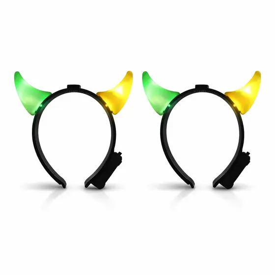 Kit 2 Tiaras Brasil Verde Amarelo Torcida Copa Futebol Eventos