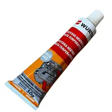 Silicone Neutro para Alta Temperatura Cinza 50g