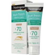PROTETOR SOLAR FACIAL NEUTROGENA SUNFRESH MORENA FPS70 40G