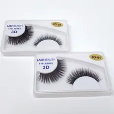 Cílios Postiços 3D - 1 PAR | LashBeauty ou Jiaoer Volume & Naturalidade | Escolha o Modelo - SQ3310